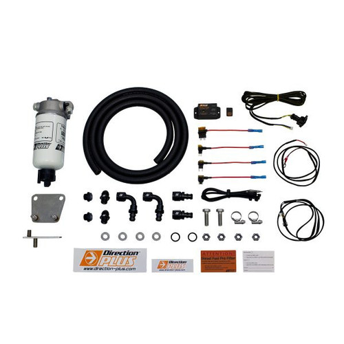 PL902DPK Direction Plus ; Retro Fit 12mm with Bracket Pre Fuel Water Separator Kit - Mann + Hummel Preline 150