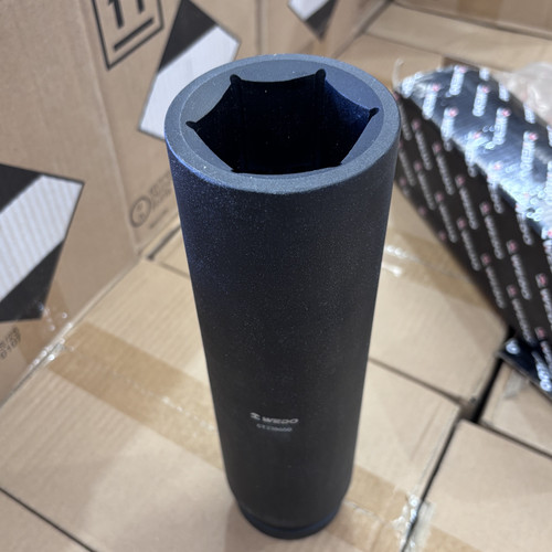 CT338646; Wedo Tools 1" Drive Extra Deep Impact Socket 6 Point - 46 x 270mm; 40Cr Alloy Steel