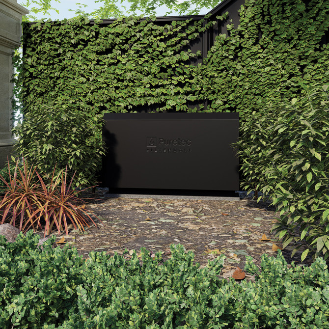 Puretec FilterWall - Freestanding Whole House Filtration, Midnight Black Front Cover, 30 L/min - excludes bypass Puretec FilterWall - Freestanding Whole House Filtration, Midnight Black Front Cover, 30 L/min - excludes bypass