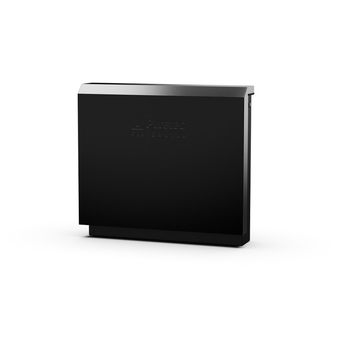 Puretec FilterWall - Freestanding Whole House Filtration, Midnight Black Front Cover, 55 L/min with ScaleProtect and plumbed bypass