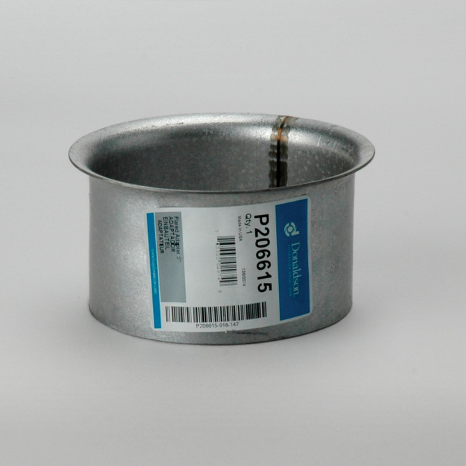 P206615 Donaldson Flared adapter, 5 in (127 mm) P206615 Donaldson Flared adapter, 5 in (127 mm)
