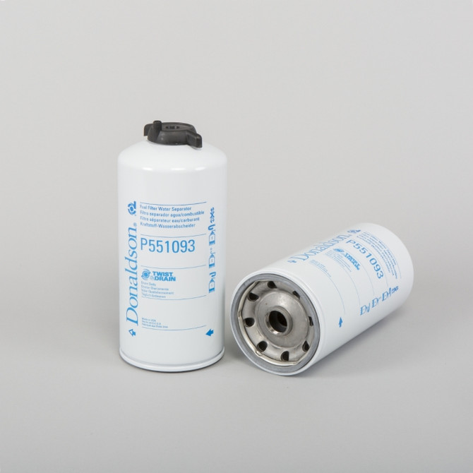 P551093 Donaldson Fuel filter, water separator spin-on twist&drain