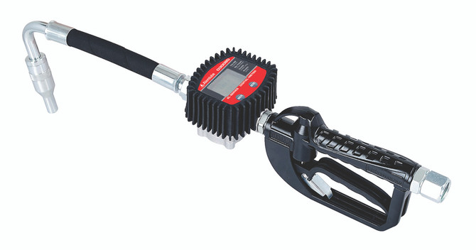 O30080 Alemlube EL Series electronic engine or gear oil meter, 35L/min;