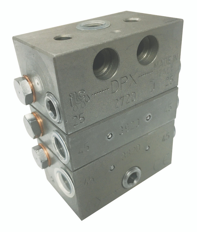 DPX3-5 Alemlube 5 outlets (3 section);