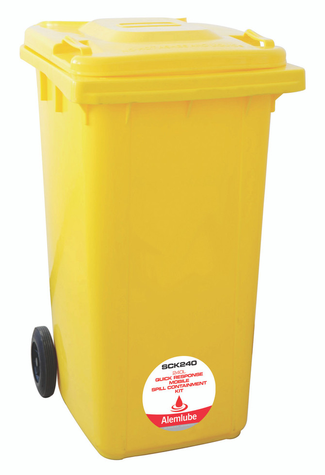 SCK240 Alemlube 240L quick response mobile spill containment kit;