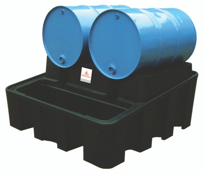SJ-200-003 Alemlube 2 drum storage and spill container;