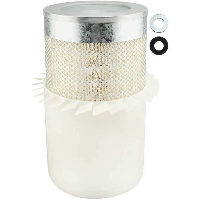 PA2859-FN Baldwin Air Element with Fins