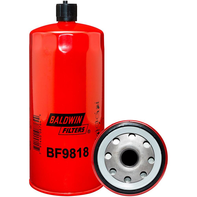 BF9818 Baldwin Fuel Spin-on with Drain