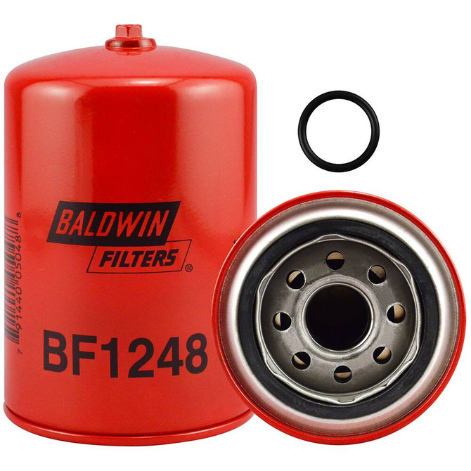 BF1248 Baldwin Fuel/Water Separator Spin-on with Drain