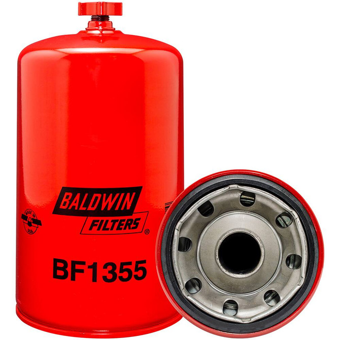 BF1355 Baldwin Fuel/Water Separator Spin-on with Drain