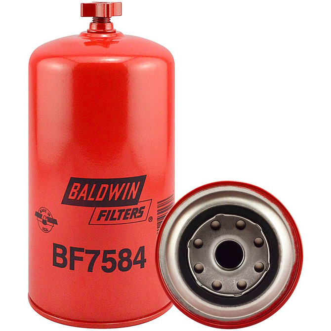 BF7584 Baldwin Fuel/Water Separator Spin-on with Drain