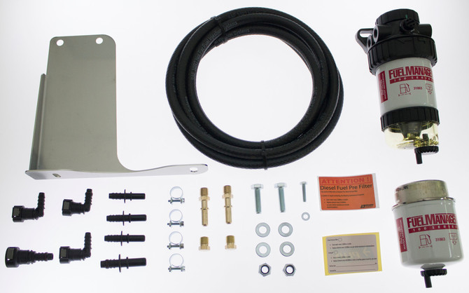 FM602DPK Direction Plus ; Holden Colorado RG 2.8L Diesel Pre Fuel Water Separator Kit - Fuel Manager