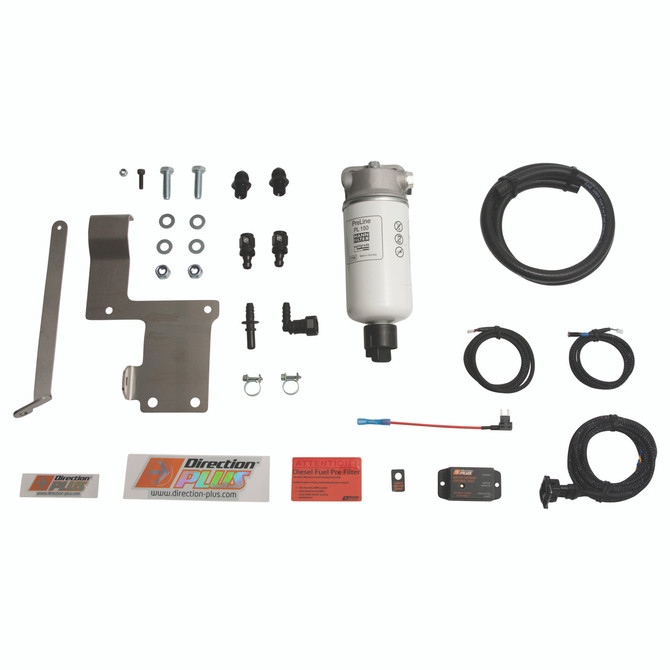 PL630DPK Direction Plus ; NISSAN NAVARA D23 NPS300 2015-ON Pre Fuel Water Separator Kit - Mann + Hummel Preline 150