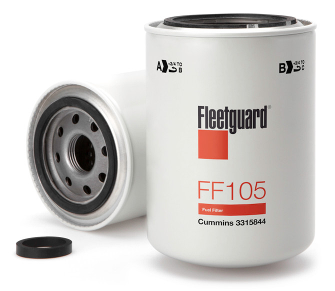 FF105 Fleetguard Fuel, Spin-On FF105 Fleetguard Fuel, Spin-On