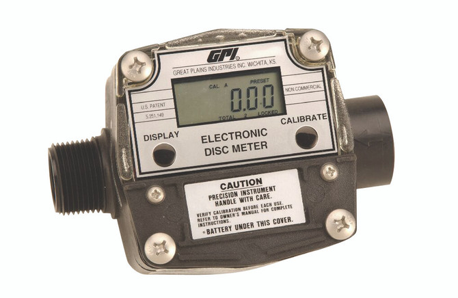 FM300HL GPI 1" electronic herbicide and chemical meter  75L/min;