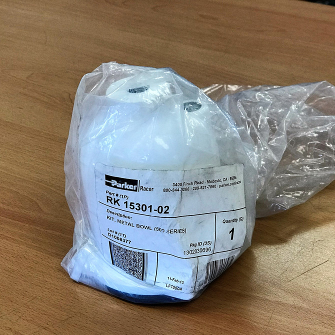 RK15301-02 Parker Racor Racor Metal Bowl Kit for 500 Series Racor Housing