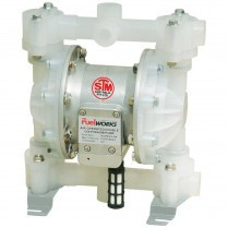 DITI17150601V STM Air Operated Diaphragm Pump - Polypropylene 1/2 3/4