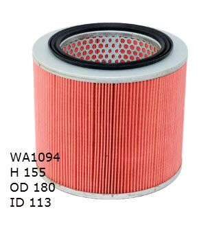 WA1094 Wesfil Air Filter; A1476 Toyota