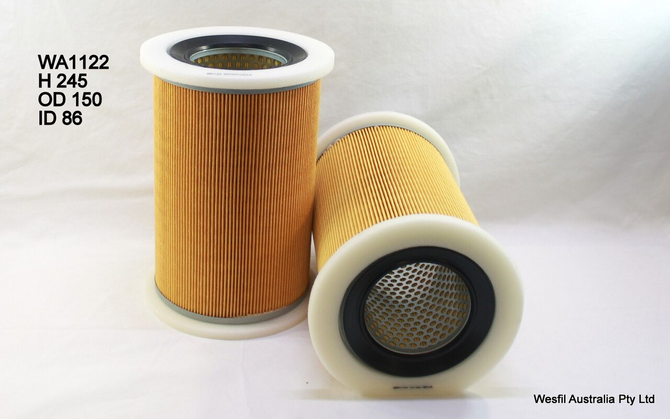 WA1122 Wesfil Air Filter; A1447 Mazda / Ford