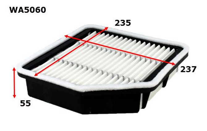 WA5060 Wesfil Air Filter; A1734 Lexus