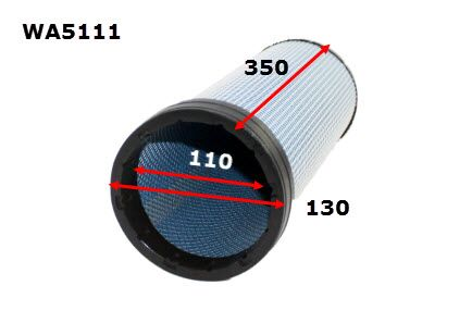 WA5111 Wesfil Air Filter; HDA5880 Isuzu