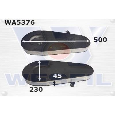 WA5376 Wesfil Air Filter; BMW