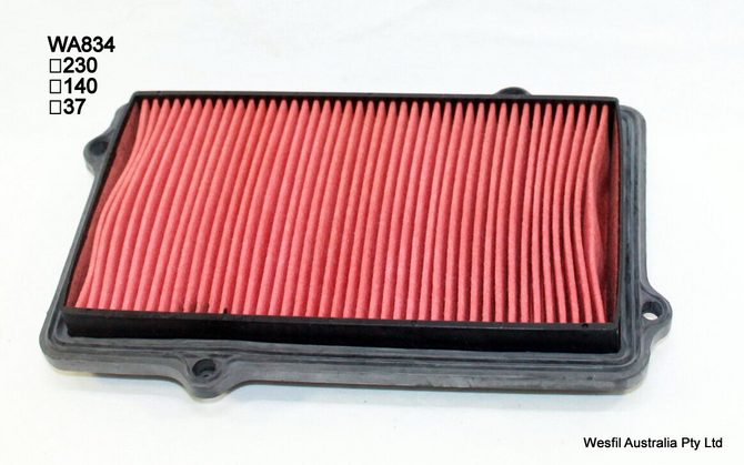 WA834 Wesfil Air Filter; A458 Honda