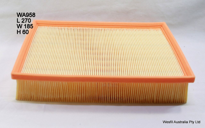 WA958 Wesfil Air Filter; A1709 Seat