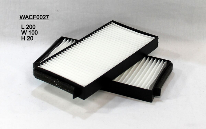WACF0027 Wesfil Cabin Filter; RCA304P Ssangyong