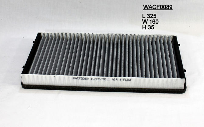 WACF0089 Wesfil Cabin Filter; Porsche