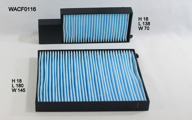 WACF0116 Wesfil Cabin Filter; RCA240P Hyundai