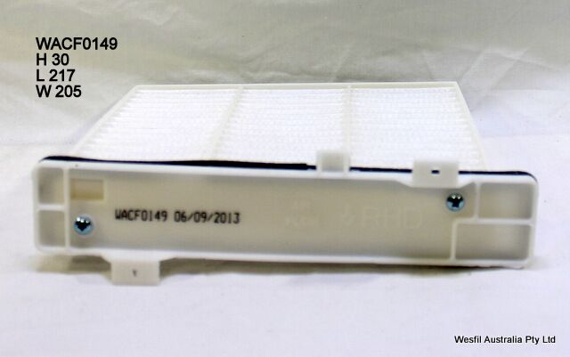 WACF0149 Wesfil Cabin Filter; RCA252C Mitsubish