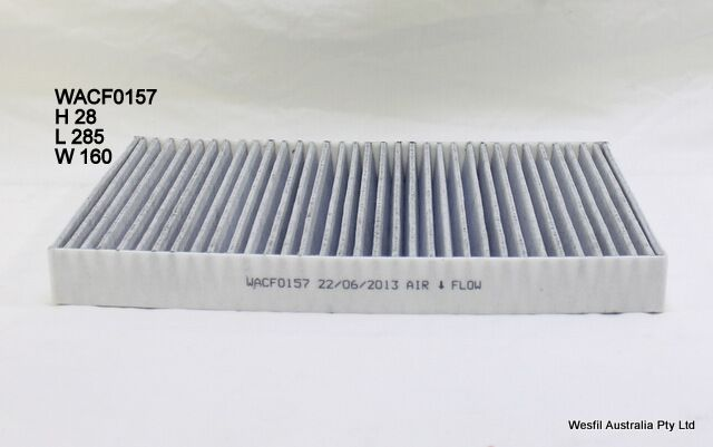 WACF0157 Wesfil Cabin Filter; RCA264P Iveco