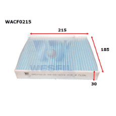 WACF0215 Wesfil Cabin Filter; RCA333P Toyota