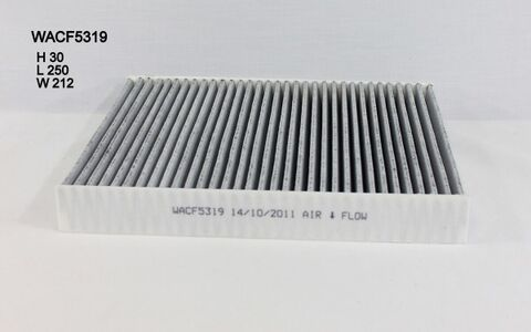 WACF5319 Wesfil Cabin Filter; RCA191C VW Polo