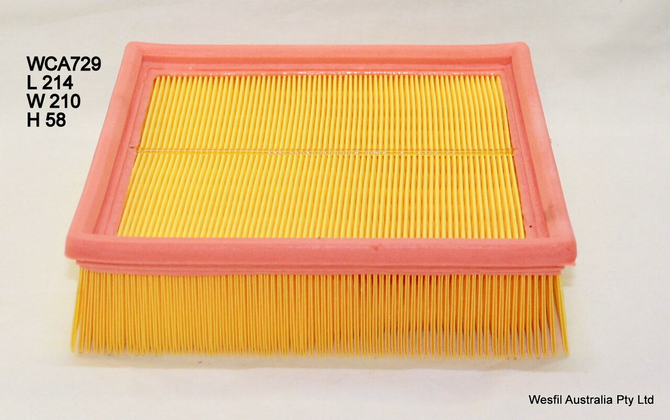 WCA729 Wesfil Air Filter; A297 Jaguar