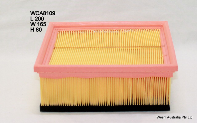 WCA8109 Wesfil Air Filter; A1683 Citroen