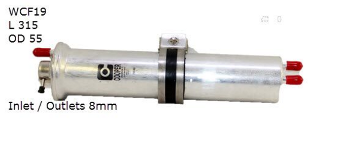 WCF19 Wesfil Efi Fuel Filter; BMW