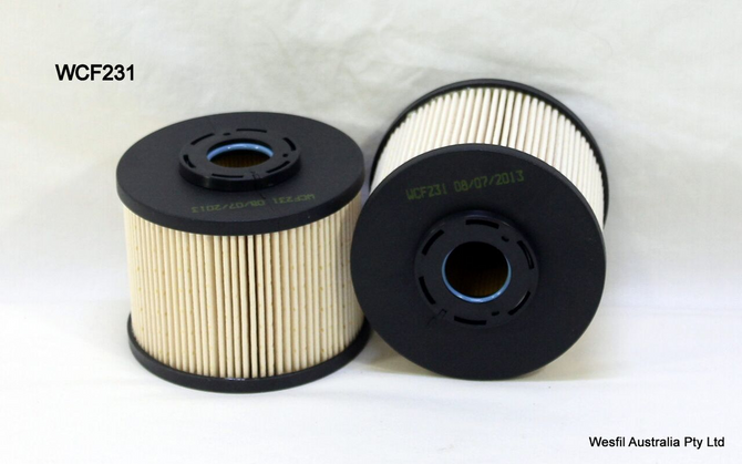 WCF231 Wesfil Diesel Fuel Filter; Ford