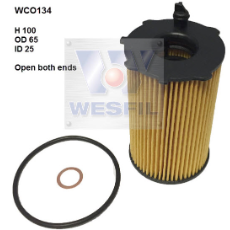 WCO134 Wesfil Oil Filter;  R2743P Hyundai