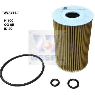 WCO14NM Wesfil WCO14  Oil Filter;  Hyundai