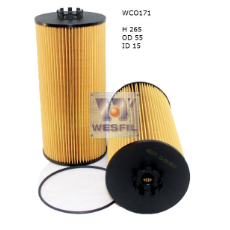 WCO171 Wesfil Oil Filter;  R2749P Mitsubishi