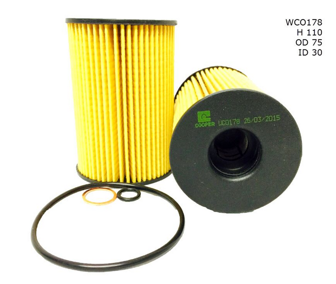 WCO178 Wesfil Oil Filter;  BMW