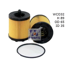 WCO32 Wesfil Oil Filter; R2602P Holden