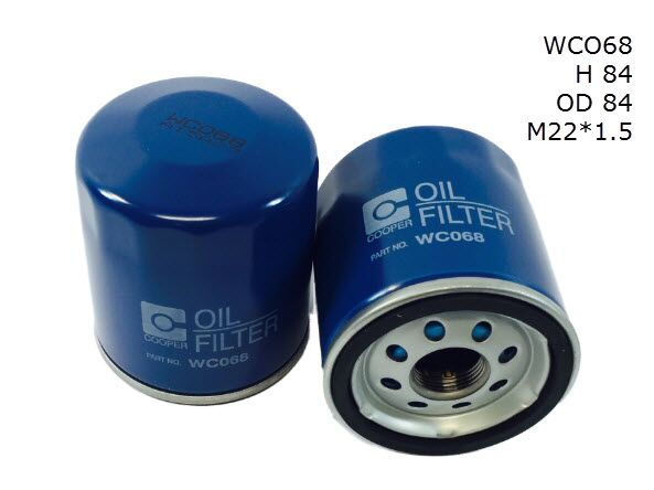 WCO68 Wesfil Oil Filter; Z663 Holden