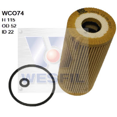 WCO74 Wesfil Oil Filter; R2679P Mercedes