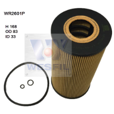 WR2601P Wesfil Oil Filter; R2601P Mercedes