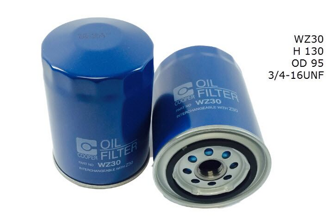 WZ30 Wesfil Oil Filter; Z30 Holden / Jeep