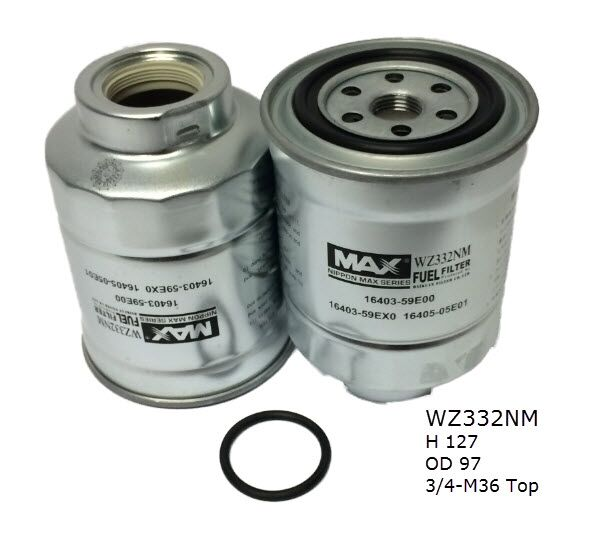 WZ332NM Wesfil Diesel Fuel Filter; Z332 Ford