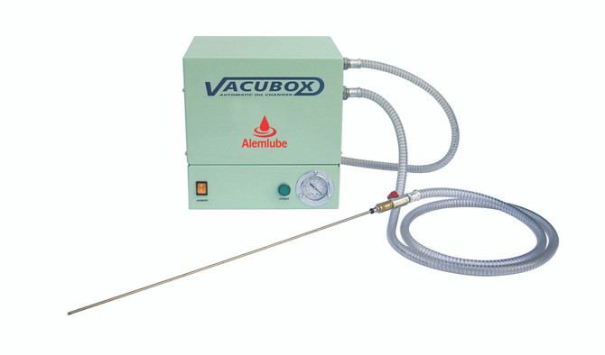 271900N Piusi 240V stationary automatic waste oil evacuator;